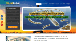 Desktop Screenshot of onlinedubaivizesi.com